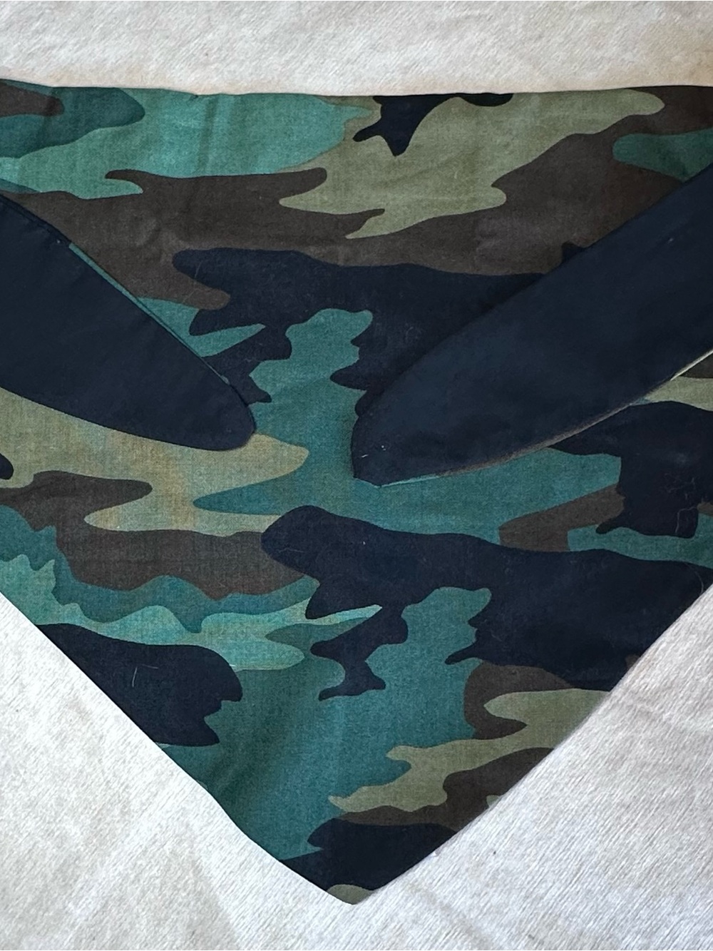 Camo Dog Scarf -Size Large
